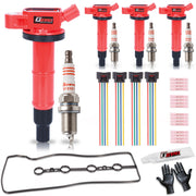 GBTAD front packaging kit showing all included ignition and gasket components