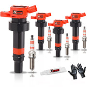 GBTAD front packaging showing full 4 coil and 4 plug kit and fitment benefits