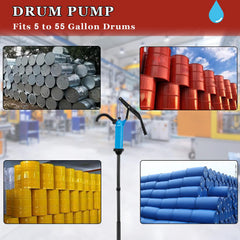 GDDGHS telescoping tube extended to fit deep drums for versatile reach