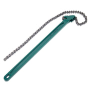 GDHSWJ front view showing 24 inch chain wrench and heavy-duty construction benefit