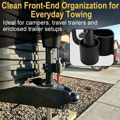 GDMQWSP 7-way plug cup detail keeping connector elevated and cleaner for easier hookups
