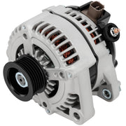 GDSMOTU alternator front view showing mounting points and balanced housing benefit fast replacement