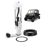 GDUKOP fuel pump front assembly showing durable housing and direct-fit benefit