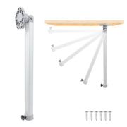 GEARBONE folded leg front view showing compact storage benefit