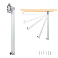GEARBONE folded leg front view showing compact storage benefit
