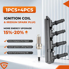 GEARCESS UF669 ignition coil close-up highlighting durable materials and clean finish