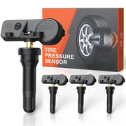 GEARMEISTER front view of 4-pack TPMS kit showing complete replacement set and convenience