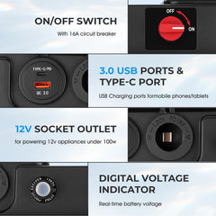 GEARMEISTER internal layout with a battery placeholder for organized installation