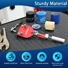 GEAROLL lead screw and positioning rollers for precise blade adjustment