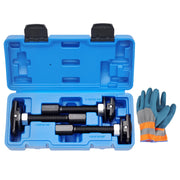 GEAROLL front view of three pullers showing sizes and durable steel construction for reliable extraction