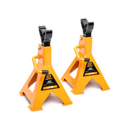 GEARWRENCH front view of both jack stands showing compact storage and capacity