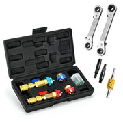GELRIUNY kit front layout showing all included tools and spare parts for quick service