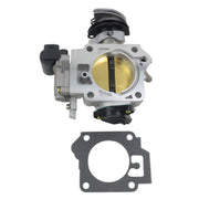 GELUOXI throttle body front view showing fitment and ports for accurate replacement
