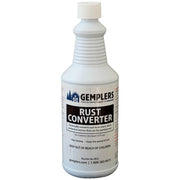 Gempler's rust converter quart front label showing product identity and benefits