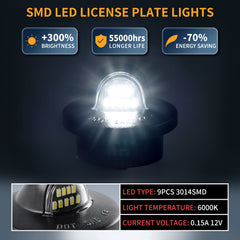 Gempro close-up of LED chip cluster highlighting brighter, cooler 6000K illumination