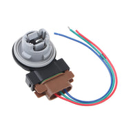 Generic 3157 bulb holder front view showing housing and secure fit benefit
