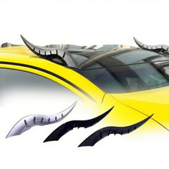 Generic dragon horns installed on roof demonstrating instant visual upgrade
