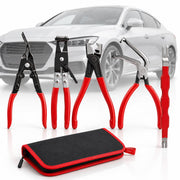 Generic front packaging showing the 5-piece disconnect pliers kit and portability benefit
