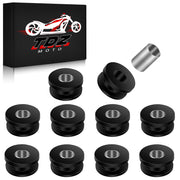 Generic front view packaging showing TDZ grommets and ten-piece kit benefit