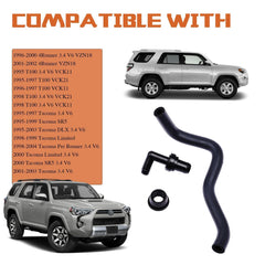 Generic PCV grommet close-up highlighting seal lip and fit, Generic brand, prevents vacuum leaks