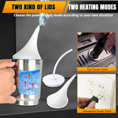 Generic repair fluid bottle and funnel highlighting high-capacity, efficient use
