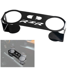 Generic garb bar cup holder close-up of steel finish, Generic benefit: corrosion resistant surface