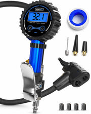 GERCHWAY front view of air chuck showing compact conversion and quick attachment benefit