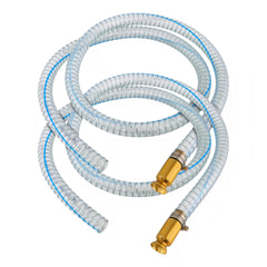 Gerguirry front view of both 8.2FT siphon hoses showing kit benefits