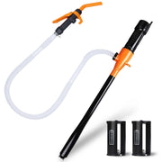 GEXIHODIE front view orange pump showing compact portability and quick setup