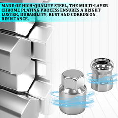 GGAA chrome thread detail demonstrating corrosion-resistant finish benefit
