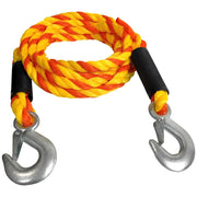 GIAHAND front view of tow strap with hooks showing color and length for quick identification