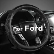 GIANT PANDA front view showing black steering wheel cover, enhanced grip benefit