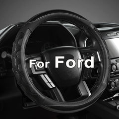 GIANT PANDA front view showing black steering wheel cover, enhanced grip benefit