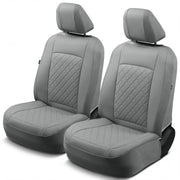 GIANT PANDA front seat cover front view showing tailored fit and style