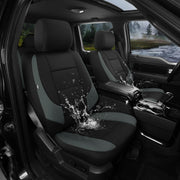 GIANT PANDA front view installed covers protecting seats and preserving factory look