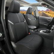 GIANT PANDA front seat full view showing clean protected interior and upgraded look
