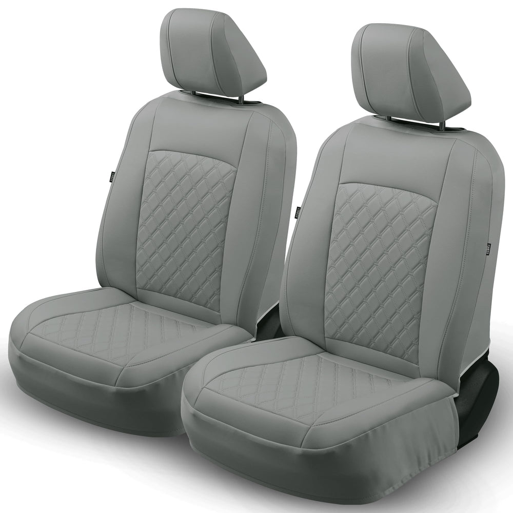 GIANT PANDA front view installed showing clean truck interior and protection