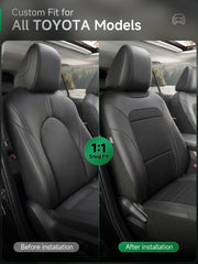 GIANT PANDA headrest cover close-up showing secure fit and comfort benefit