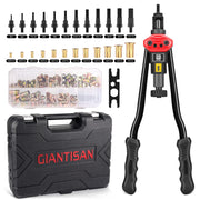 GIANTISAN front view of the 16-inch rivet nut tool showing robust construction and quick use