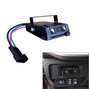 Gihdfer towpower front panel showing controls for easy braking adjustments