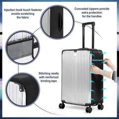 Gilprop reinforced bottom hook closure detail ensuring secure fit during travel