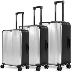 Gilprop front full coverage clear protector showing suitcase visibility and protection