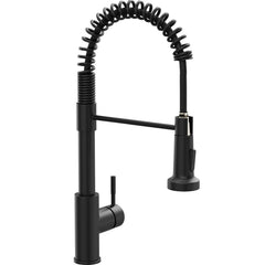 GIMILI faucet front view showing sleek black finish and modern design benefit: stylish upgrade
