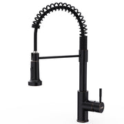 GIMILI front view oil rubbed bronze faucet showing sleek silhouette and easy reach