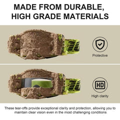 Giokyi close-up of tear-off sheet texture highlighting clarity and strength