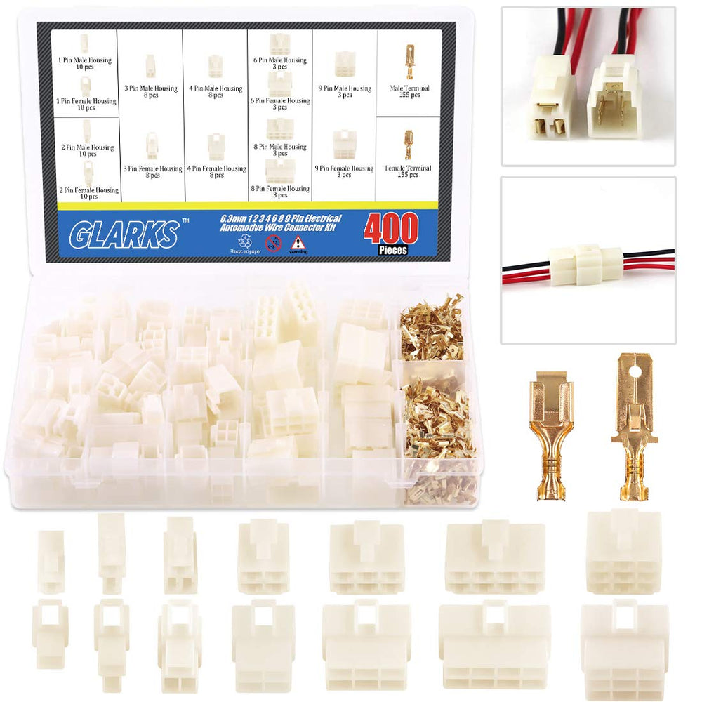 Glarks front packaging showing kit contents and organizer — easy selection