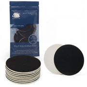 Glass Polish front pack showing pads and benefits