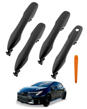 Gledewen front left handle packaging showing new smooth black finish and fit