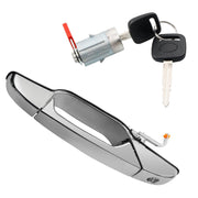 Gledewen front left handle packaging showing included parts and benefit of complete kit