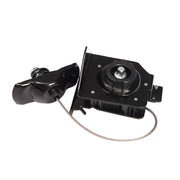 gledewen front view spare tire hoist showing robust construction and direct-fit benefit